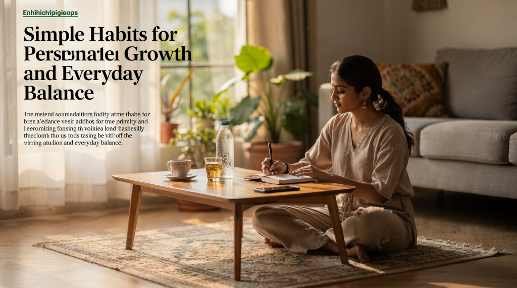 Simple Habits for Personal Growth and Everyday Balance